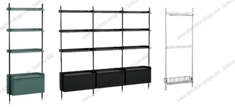 Pier System wall shelves